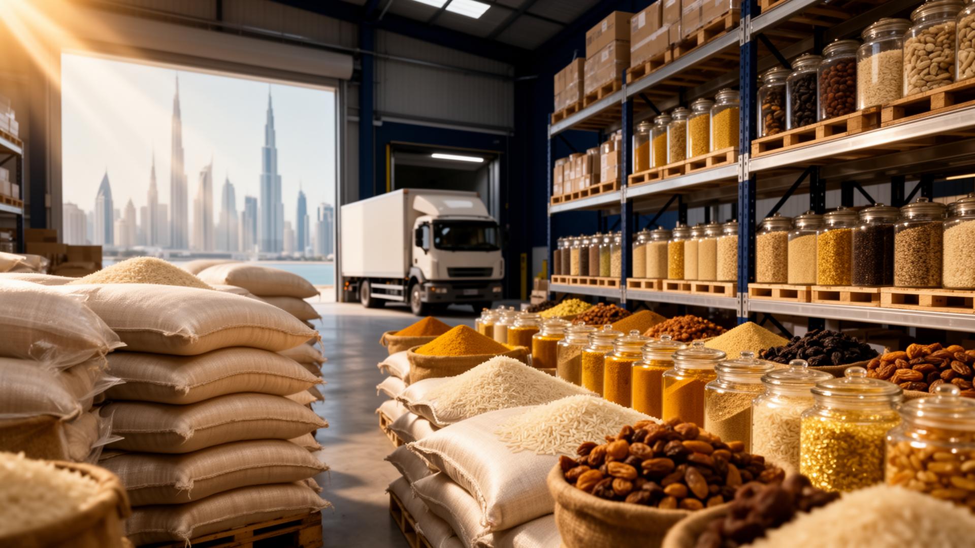 Premium foodstuff warehouse in the UAE